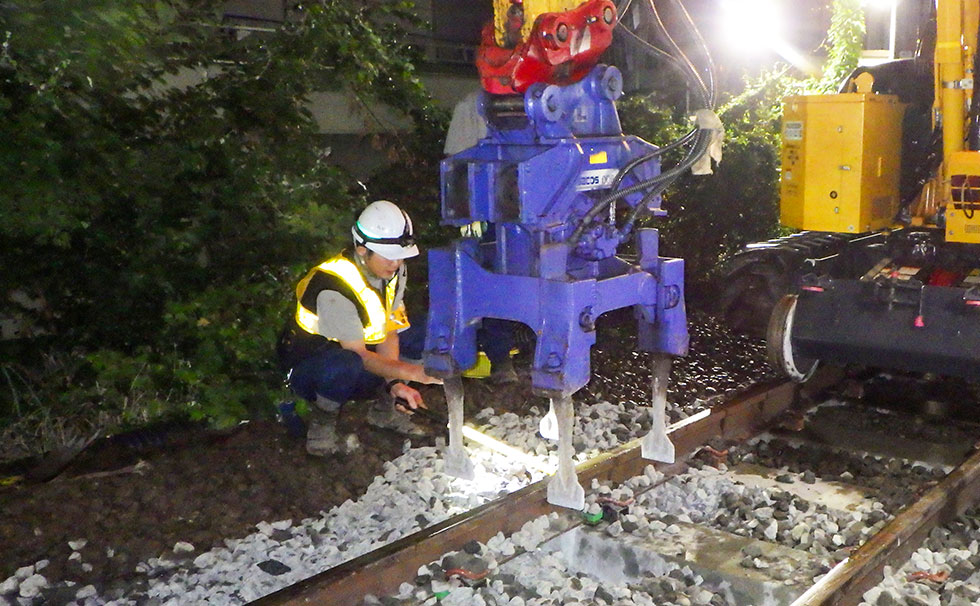 主たる保全・軌道の仕事