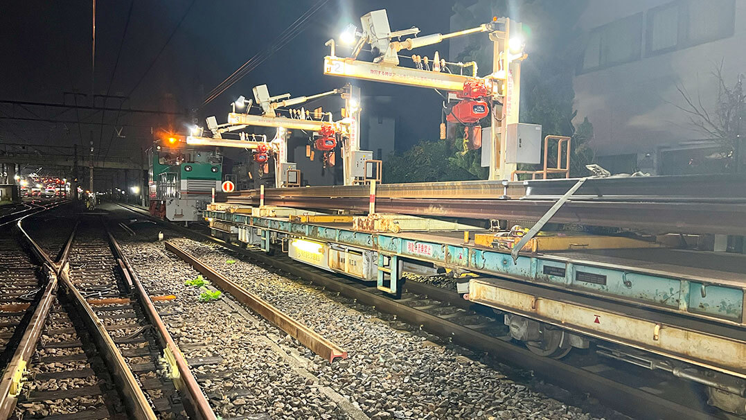 保守用車（運転することも可能）