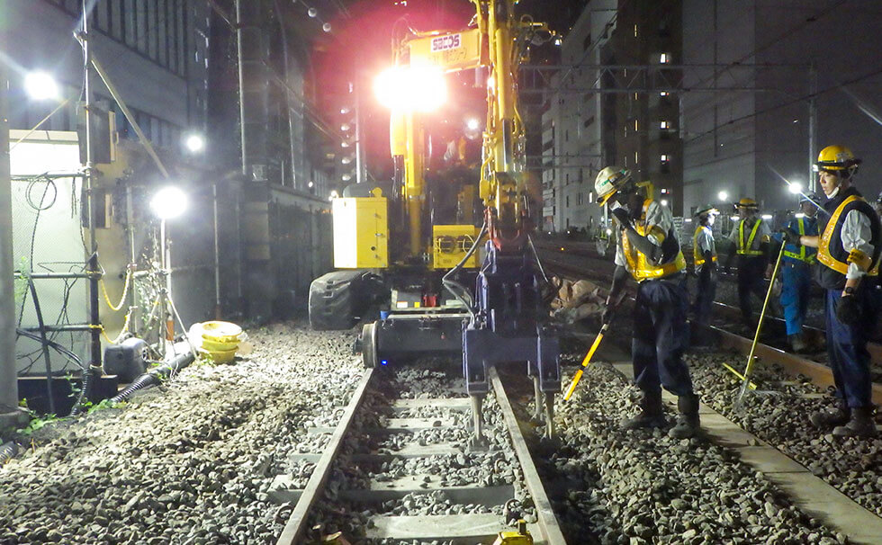 主たる保全・軌道の仕事